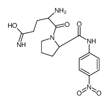 (2S)-1-[(2S)-2,5-diamino-5-oxopentanoyl]-N-(4-nitrophenyl)pyrrolidine-2-carboxamide Structure