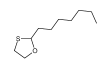 2-heptyl-1,3-oxathiolane结构式