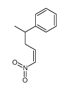 5-nitropent-4-en-2-ylbenzene Structure