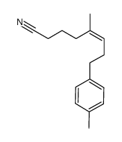 (Z)-5-methyl-8-p-tolyloct-5-enenitrile Structure
