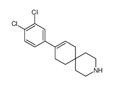 9-(3,4-dichlorophenyl)-3-azaspiro[5.5]undec-9-ene Structure