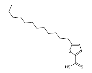 5-dodecylthiophene-2-carbodithioic acid Structure