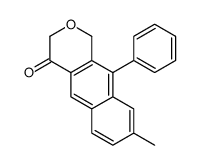 8-methyl-10-phenyl-1H-benzo[g]isochromen-4-one Structure