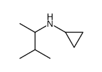 N-(3-methylbutan-2-yl)cyclopropanamine structure