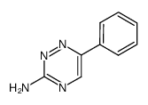 3-amino-6-phenyl-1,2,4-triazine结构式