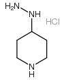 4-HYDRAZINOPIPERIDINEHYDROCHLORIDE structure