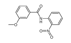 3-methoxy-benzoic acid-(2-nitro-anilide)结构式