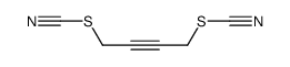 4-thiocyanatobut-2-ynyl thiocyanate结构式
