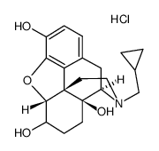 naltrexol hydrochloride Structure