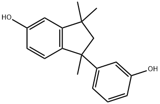 1-(3-Hydroxyphenyl)-1,3,3-trimethylindan-5-ol structure