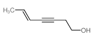 (5E)-Hept-5-en-3-yn-1-ol structure