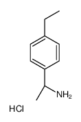 (1R)-1-(4-Ethylphenyl)ethanaminehydrochloride Structure