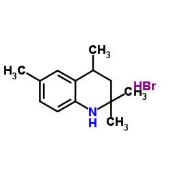 2,2,4,6-Tetramethyl-1,2,3,4-tetrahydroquinoline hydrobromide (1:1) Structure