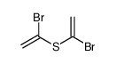 1-bromo-1-(1-bromoethenylsulfanyl)ethene结构式