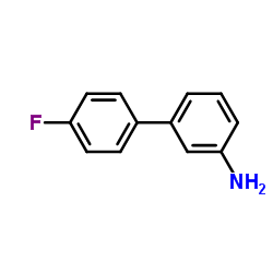 4'-Fluoro-3-biphenylamine structure