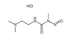 1-(2-Dimethylaminoethyl)-3-methyl-3-nitrosourea hydrochloride Structure