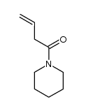 1-Piperidino-3-buten-1-one结构式