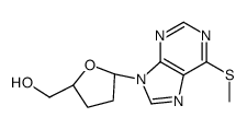 [(2S,5R)-5-(6-methylsulfanylpurin-9-yl)oxolan-2-yl]methanol Structure
