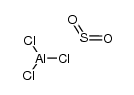 aluminum chloride * sulfur dioxide Structure