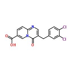 3-(3,4-Dichlorobenzyl)-4-oxo-4H-pyrido[1,2-a]pyrimidine-7-carboxylic acid Structure