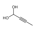 but-2-yne-1,1-diol结构式