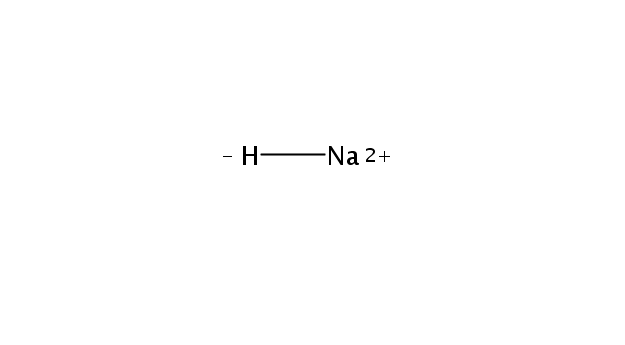 Sodium(1+)​, hydro- (9CI)结构式