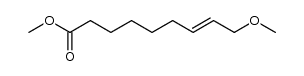 methyl 9-methoxy-7-nonenoate结构式