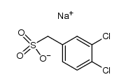 sodium 3,4-dichlorotoluene-α-sulphonate Structure