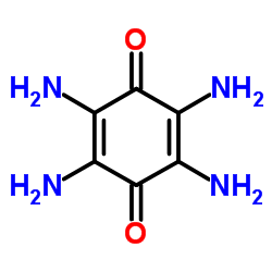 2,5-Cyclohexadiene-1,4-dione, 2,3,5,6-tetraamino- structure