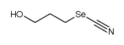 3-hydroxypropyl selenocyanate Structure