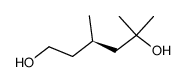 (R)-3-5-dimethyl 1,5-hexanediol结构式