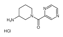 (3-氨基-1-哌啶基)-2-吡嗪基甲酮盐酸盐图片