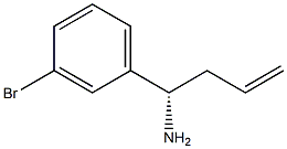 (1S)-1-(3-BROMOPHENYL)BUT-3-EN-1-AMINE Structure