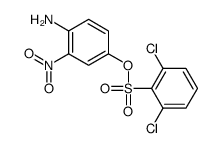 4-Amino-3-nitrophenyl 2,6-dichlorobenzenesulfonate Structure