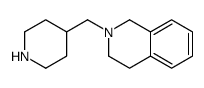 2-(piperidin-4-ylmethyl)-1,2,3,4-tetrahydroisoquinoline structure