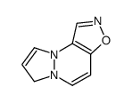 7H-Isoxazolo[4,5-c]pyrazolo[1,2-a]pyridazine(9CI) structure