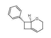 (6α,6aα)-3,5,6,6a-Tetrahydro-6-phenyl-2H-cyclobuta[b]pyran Structure