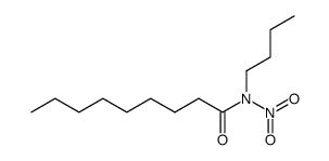 N-butyl-N-nitrononanamide Structure