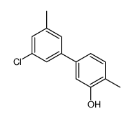 5-(3-chloro-5-methylphenyl)-2-methylphenol Structure