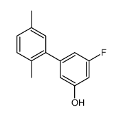 3-(2,5-dimethylphenyl)-5-fluorophenol结构式