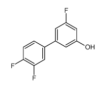 3-(3,4-difluorophenyl)-5-fluorophenol结构式
