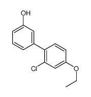 3-(2-chloro-4-ethoxyphenyl)phenol结构式