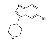 4-(6-bromoimidazo[1,2-a]pyridin-3-yl)morpholine Structure