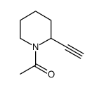 Piperidine,1-acetyl-2-ethynyl-结构式