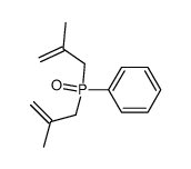 bis-(2-methyl-allyl)-phenyl-phosphane oxide Structure