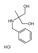 2-(benzylamino)-2-methylpropane-1,3-diol,hydrochloride结构式