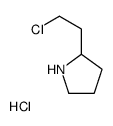 2-(2-chloroethyl)pyrrolidine,hydrochloride Structure