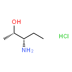 (2S,3S)-3-氨基戊烷-2-醇盐酸盐结构式