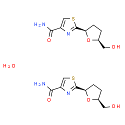2',3'-dideoxytiazofurin结构式