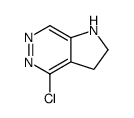 4-chloro-2,3-dihydro-1H-pyrrolo[2,3-d]pyridazine Structure